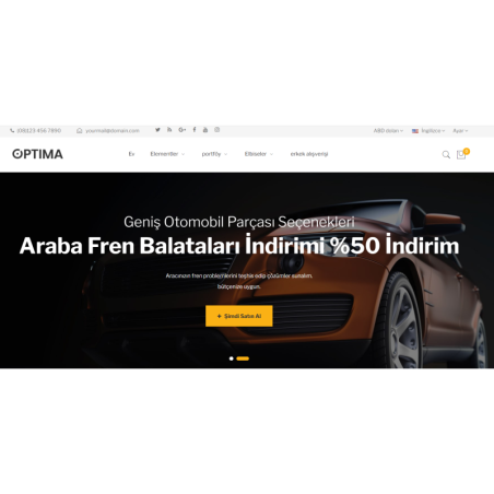 Optima Otomotiv Teması 1