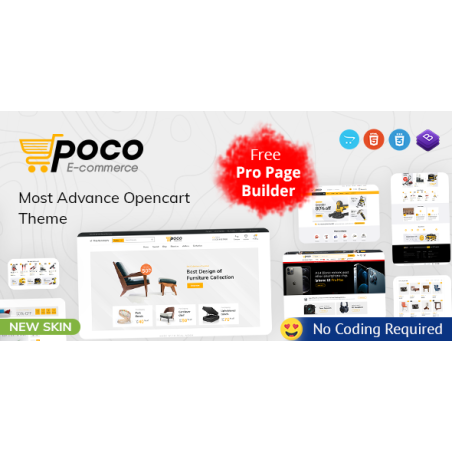 Poco - Gelişmiş OpenCart Teması