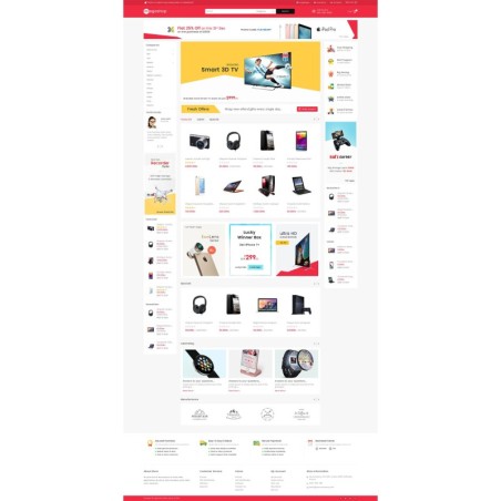 Mega Shop - OpenCart 3 Çok Amaçlı Duyarlı Tema