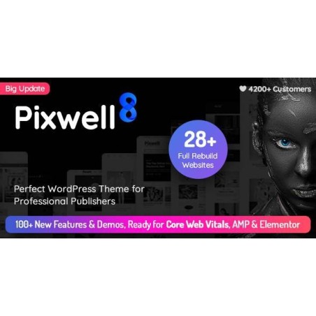 Pixwell - Modern Haber Teması