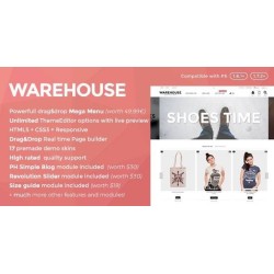 Warehouse - Responsive Prestashop 1.6 & 1.7 theme