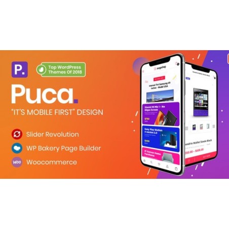 Puca - Optimize Edilmiş Mobil Woo Commerce Teması