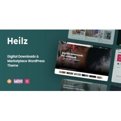 Heilz - Dijital İndirmeler ve Market place Word Press Teması