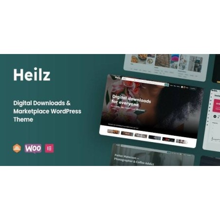 Heilz - Dijital İndirmeler ve Market place Word Press Teması