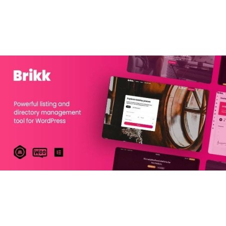 Brikk - Dizin ve Listeleme WordPress Teması