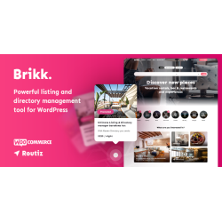 Brikk - Dizin ve Listeleme WordPress Teması