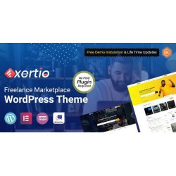 Exertio - Freelance Marketplace WordPress Teması