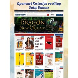 Opencart Genel Kırtasiye & Kitap Satış Teması