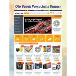 Opencart Oto Yedek Parça Satış Teması