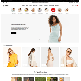 E-Ticaret Moda Giyim Yazılım Paketi - Demo2