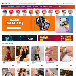 E-Ticaret B2B Mega Mağaza Yazılım Paketi - Demo7